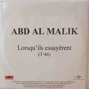Abd Al Malik - Lorsqu'ils Essayèrent download free