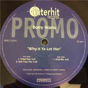 Barry Harris - Why'd Ya Let Her download free