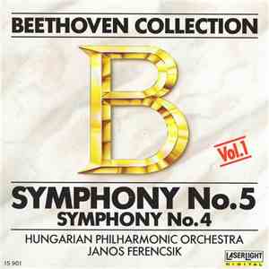 Beethoven - János Ferencsik, Hungarian Philharmonic Orchestra - Symphony No. 5 / Symphony No. 4 download free