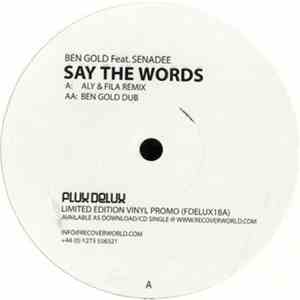 Ben Gold Feat. Senadee - Say The Words download free