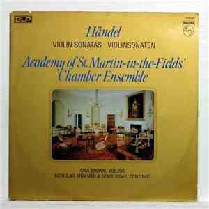 Händel • Academy Of St. Martin-in-the-Fields - Violin Sonatas - Violinsonaten download free