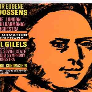 Mendelssohn, The London Symphony Orchestra, Sir Eugene Goossens, Emil Gilels, Soviet State Radio Symphony Orchestra, Kiril Kondrashin - Symphony No. 5 In D Major, Op. 107 (Reformation) / Piano Concerto No. 1 In G Minor, Op. 25 download free