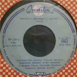 Mária Gyurkovics, Tiszay Magda, József Simándy, Sándor Svéd, György Littasy, Külkey László - Quartett A "Rigoletto" C. Operából / Sextett A "Lammermoori Lucia" C. Operából download free
