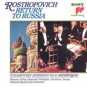 Mstislav Rostropovich, National Symphony Orchestra - Return to Russia download free