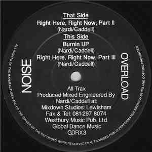 Noise Overload - Right Here, Right Now, Part II download free
