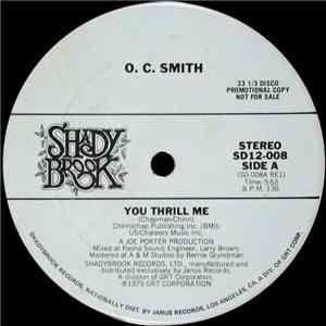 O. C. Smith - You Thrill Me download free