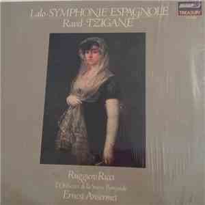 Ravel, Lalo, Ruggiero Ricci, Ernest Ansermet, L'Orchestre De La Suisse Romande - Symphonie Espagnole / Tzigane download free