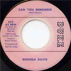 Rhonda Davis - Can You Remember / Long Walk On A Short Pier download free