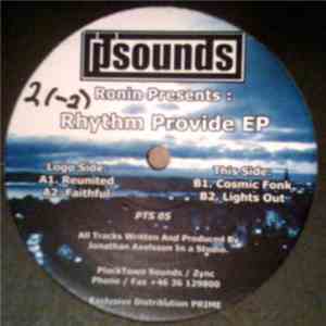Ronin - Rhythm Provide EP download free