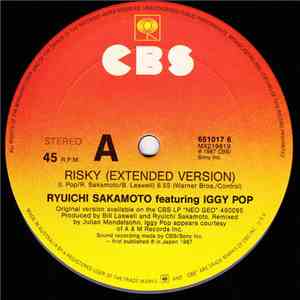 Ryuichi Sakamoto Featuring Iggy Pop - Risky (Extended Version) download free