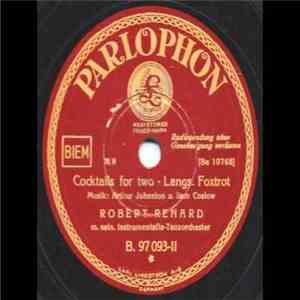 Tanzorchester Robert Renard - Sektlaune / Cocktails For Two download free