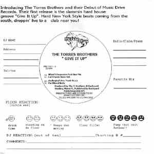 The Torres Brothers - Give It Up download free